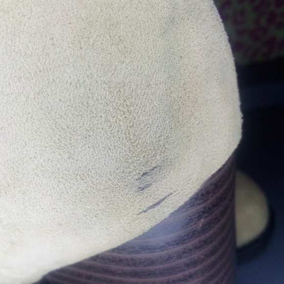 Zara Trafaluc Women's Tan Suede Block Heeled Boots - Picture 5 of 10